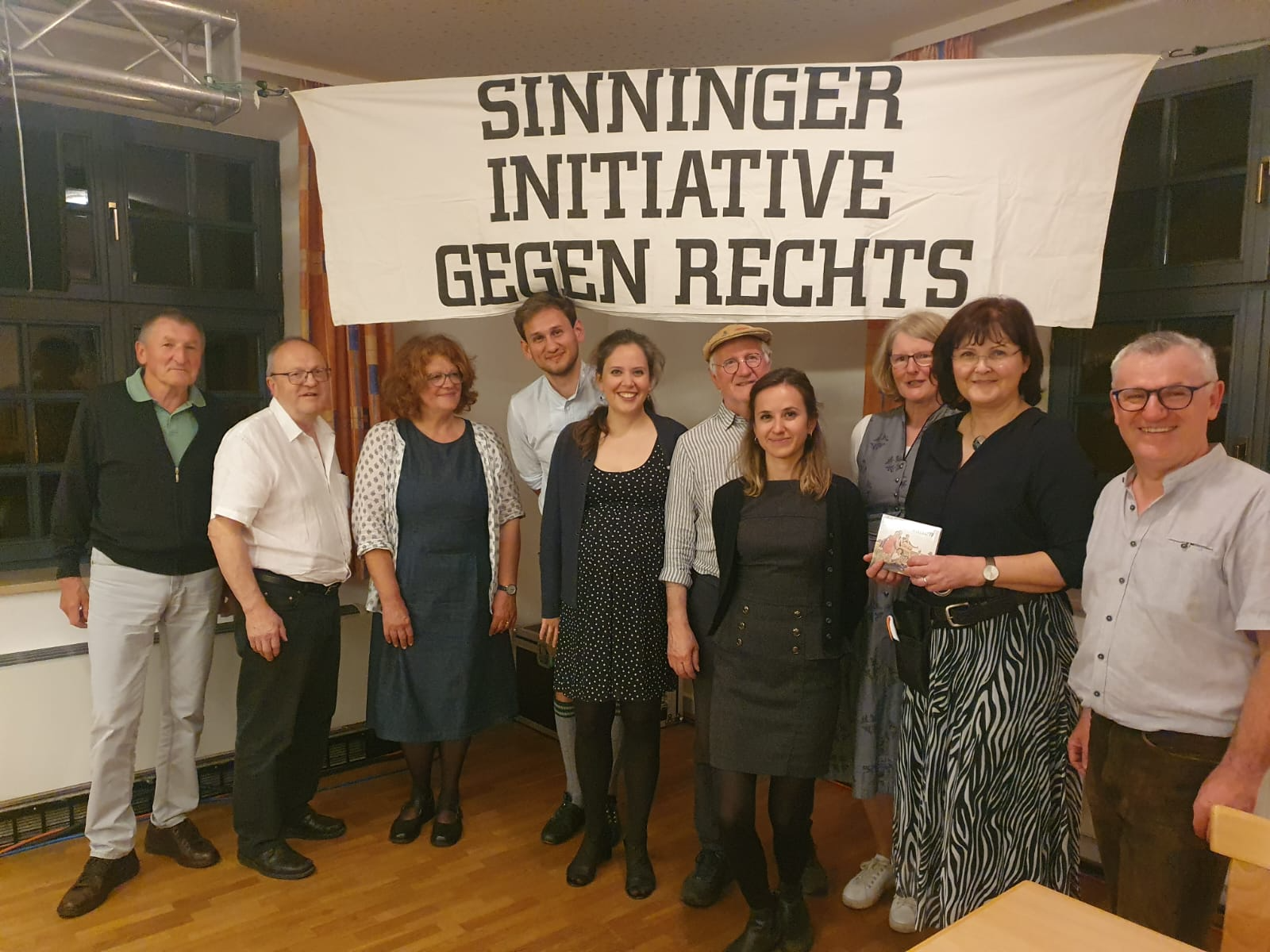 Hans Well und die Wellbappn bei der Sinninger Initiative